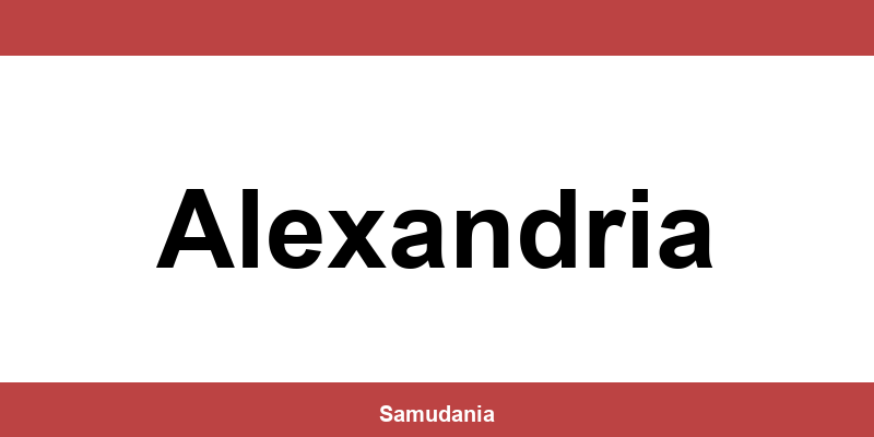 Consultă datele de contact ale depozitului Sameday din Alexandria