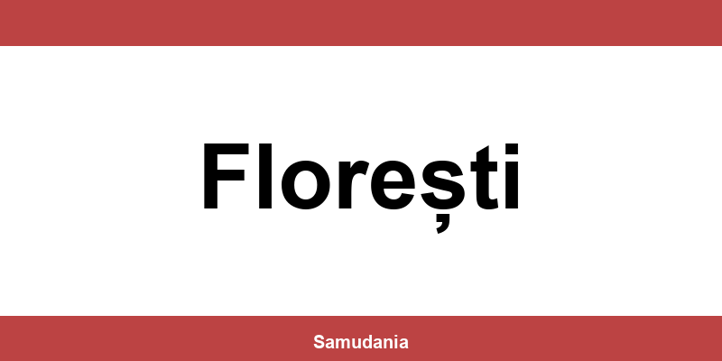 Consultă datele de contact ale depozitului Sameday din Florești