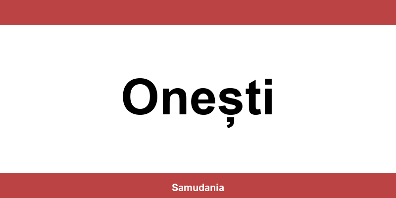 Consultă datele de contact ale depozitului Sameday din Onești