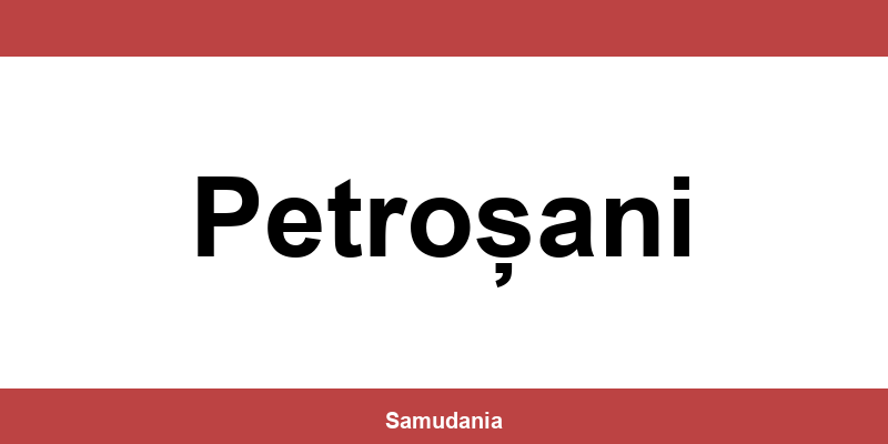Consultă datele de contact ale depozitului Sameday din Petroșani