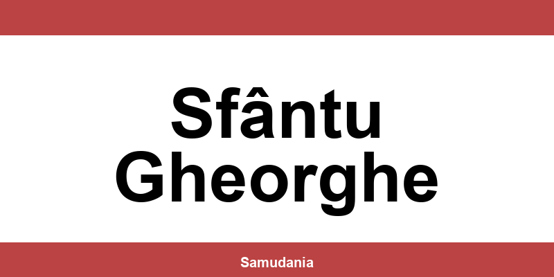 Consultă datele de contact ale depozitului Sameday din Sfântu Gheorghe