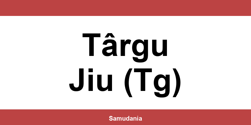 Consultă datele de contact ale depozitului Sameday din Târgu Jiu (Tg)